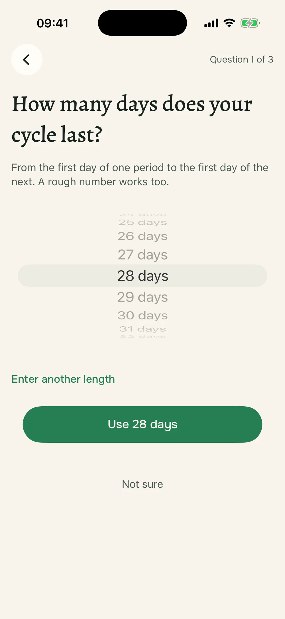Ennakko — Start with a rough length