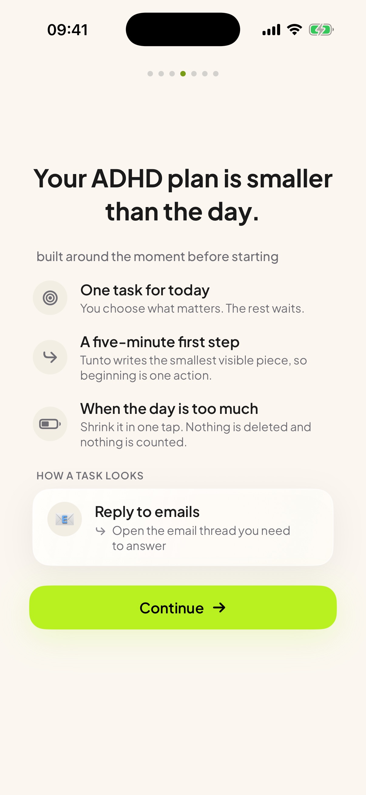 Tunto — The plan it gives back